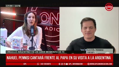 Nahuel Pennisi cantar&aacute; frente al Papa en su visita a la Argentina